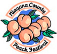 Niagara County Peach Festival logo